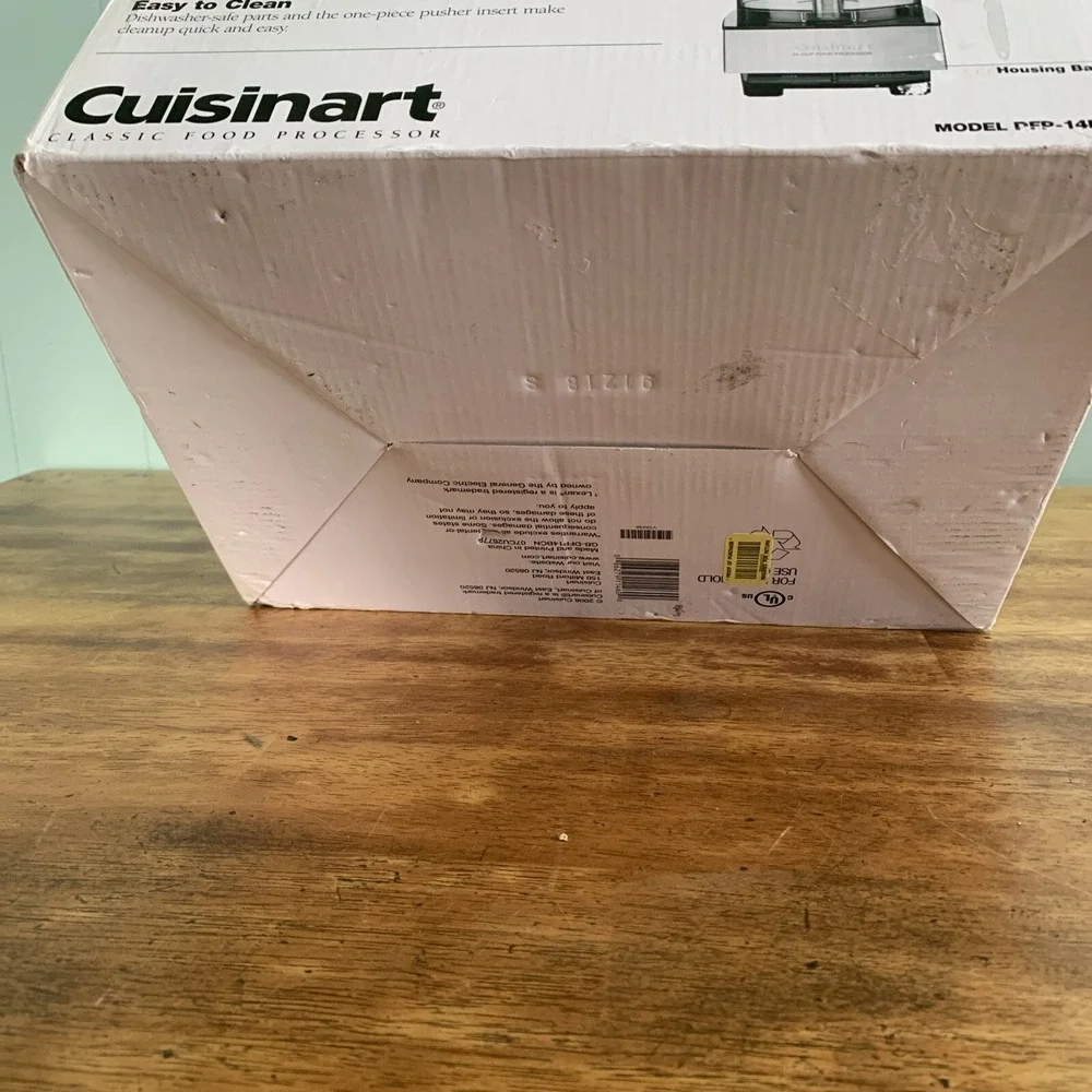 Cuisinart please refer